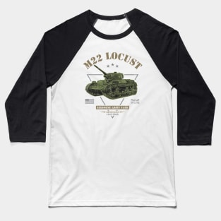 M22 Locust Airborne Light Tank Baseball T-Shirt